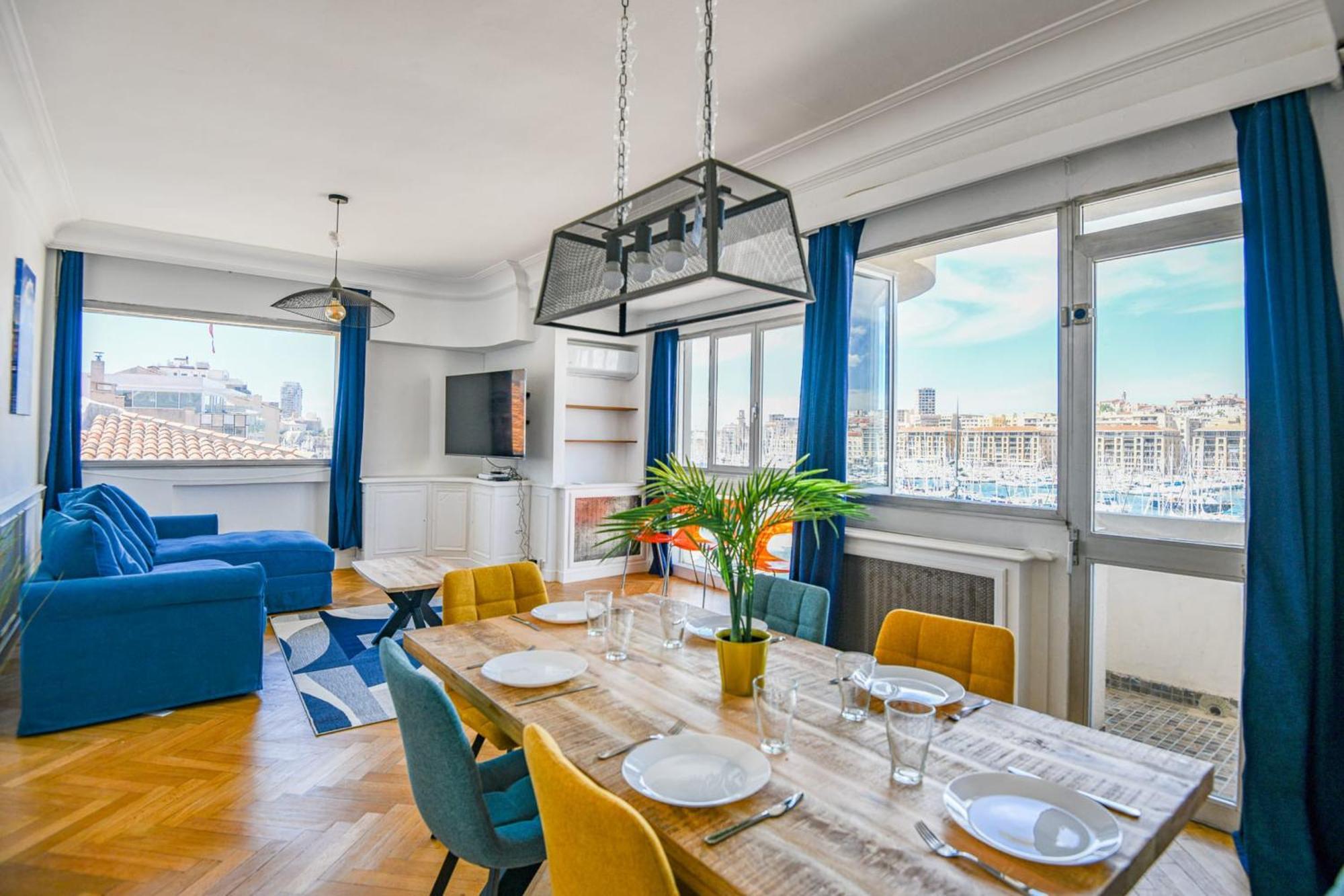 Appartement Vieux-port - Vue Exceptionnelle - 2 Ch Et Clim Marseille
