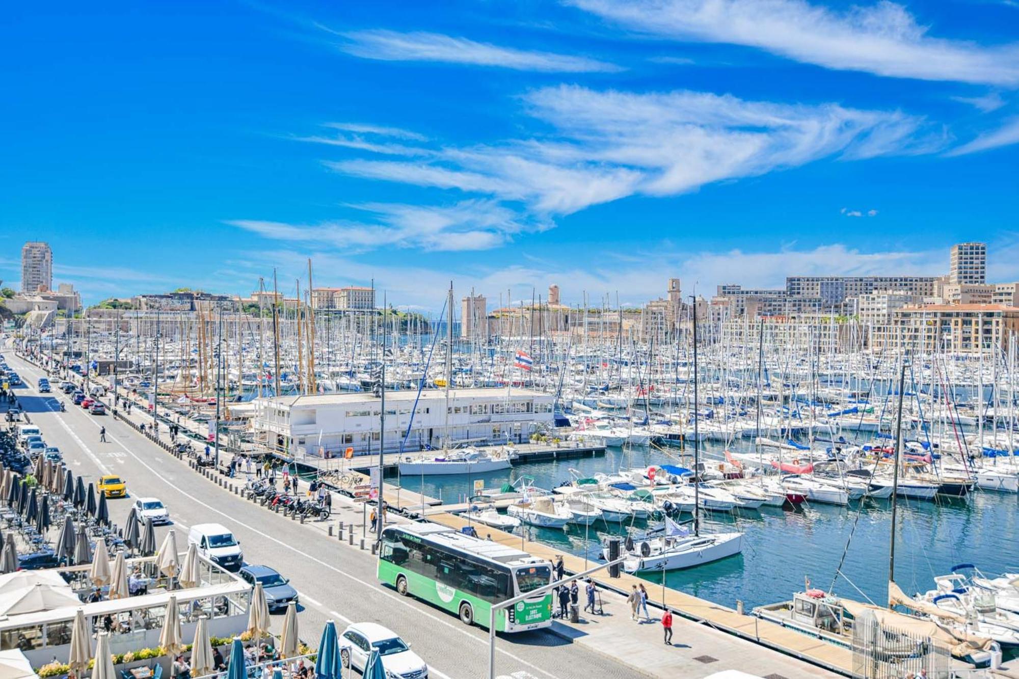 Appartement Vieux-port - Vue Exceptionnelle - 2 Ch Et Clim Marseille
